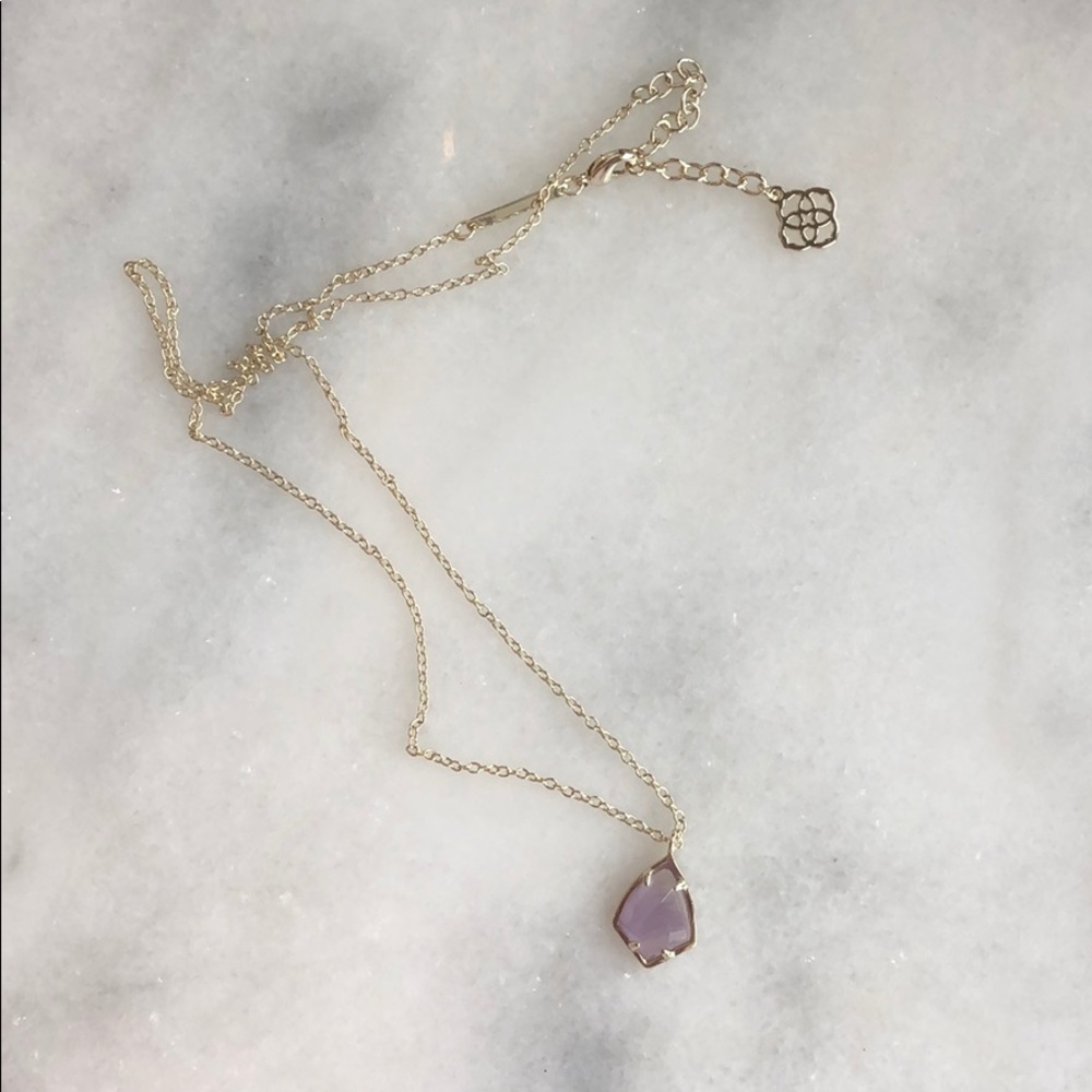 Kendra Scott Lavender Necklace